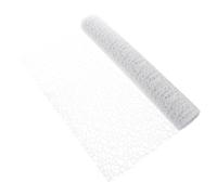 CORHAD Bouquet Wrapping Material White Jacquard Gauze Roll 5 Yards Floral DIY Flower Wrap for Florist Packaging and Bouquet Presentation