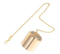 CORHAD Brass Candle Extinguisher Cover for Wine Bottle Candles Vintage Retro Design with Convenient Extinguishing and Resistance to Deformation for Home Decor