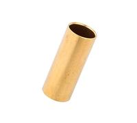 CORHAD Brass Guitar Slide for Electric and Acoustic Bass Guitar with Excellent Intonation and Sustain, Golden Metal Finger Slide Suitable for Live Performances and Studio Recording