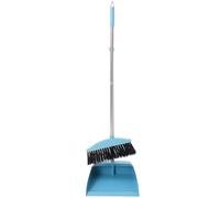 CORHAD Broom and Dustpan Set Long Handle Dustpan and Brush for Kitchen Outdoor for Sweeping