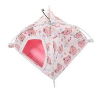 CORHAD Bunny Bed Warm Tent for Hamsters Small Pets Hideout for Guinea Pigs Chinchillas Canvas Design Use Safe Secure Sleeping House