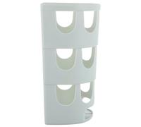 CORHAD Bunny Feeder Cage Mounted Plastic Hay Basket for Guinea Pigs and Small Animals, Easy to Store and Large Capacity