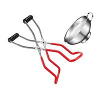 CORHAD Can Lifter Kitchen Clamp Tool Can Clip for Pickle Jar Chutney Pan Gripper Tongs