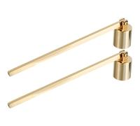 CORHAD Candle and Angles Birthday, Reach from Present Candles Multiple 2pcs Snuffer Set Stainless Steel Vintage Style Flame Extinguisher with Decorative Easy to Or Wedding Accessory