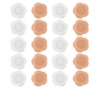 CORHAD Castor Oil Improving Skin Texture Self-Adhesive 40pcs Belly Button Patches Spunlace Wraps Strong Adhesive Portable for Stomach and Belly for Home on The Go