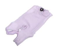 CORHAD Cat Surgery Clothing Supplies Pajamas Skin -friendly Pajamas Cute Garbage Bin Mid -number Pajamas Office Trash Cans Protective Cover Pen Cover Violet Cotton
