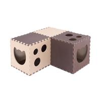 CORHAD Cat Tunnel Cat's Nest Funny Cat Play Tunnel for Household Toy Interesting Kitten Toy for Indoor Foldable Design for Easy Storage