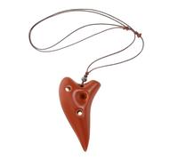 CORHAD Ceramic Ocarina Flute for Beginners High Pitch Music Instrument with Elegant Coffee Color Sturdy Sound and Compact Design for Music Enthusiasts and Learners