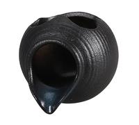 CORHAD Ceramic Waterfall Jar Outdoor Fountain Pot with Open Top for Garden Aquarium and Hydroponic Plants Continuous Flow Circulating Spitter for Indoor and Courtyard Decor