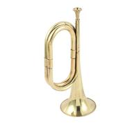 CORHAD Charge Bugle Horn Copper Alloy Bugle for Beginners Wind Instrument for School Band Youth Orchestra Stage Performance