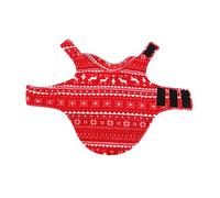 CORHAD Christmas Style Dog Costume Soft Double-sided Pet Clothing for Attractive Jacket for Dogs for Holiday Parties and Outdoor Walks
