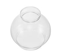 CORHAD Clear Glass Lantern Globe Replacement Heat-Resistant Oil Lamp Chimney with Dual End Openings Fits and Vintage Lantern Bases Hurricane Lamp Shade
