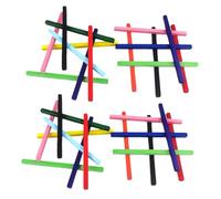 CORHAD Colorful Math Counting Rods with Storage Box and Multiplication Chart Educational Arithmetic Teaching Aids for Early Learning and Math Practice Safe Polished Sticks for