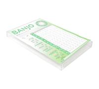 CORHAD Comprehensive Banjo Chord Beginner to Advanced Scale Chart and Finger Diagrams