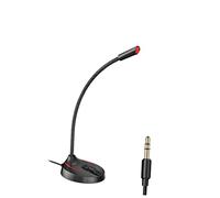 CORHAD Conference Microphone Stand Desk Mic Stand Boom Round Base Microphone Desktop Bracket for Broadcast Podcasting Meeting