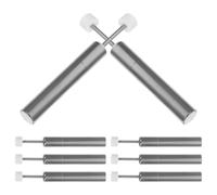 CORHAD Damper Buffer for Cabinet Doors 8Pcs Soft Close Trash Can Dampers Hydraulic Brake Technology for Home Office Buckets