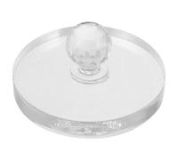 CORHAD Delicate Eyeshadow Pressing Stamper Cosmetic Powder Press Tool for Blusher and Brow Highlighting, Multipurpose Plastic Makeup Accessory to Save Time in DIY Beauty Routine