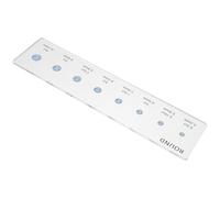 CORHAD Diamond Size Chart Round Diamond Shape Comparison Tool Engagement Ring Size Guide Kit for Wedding Planning, Portable Finger Ring Measuring Ruler