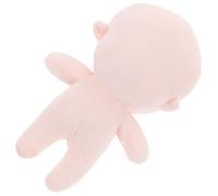 CORHAD DIY Plush Doll Blank Body with Skeleton Frame Soft PP Cotton Stuffed for Reusable and Easy to Clean Adorable Human Doll for Early Childhood Education and Interaction