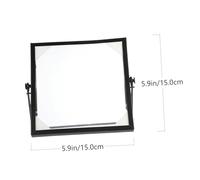 CORHAD DIY Pressed Flower Display Frame Black Metal Glass Picture Frame for Home Decoration Handmade Dried Flower Ornament Tabletop and Wall Hanging Craft