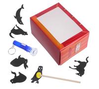 CORHAD DIY Shadow Puppets Craft Kit for Interactive Storytelling Shadow Theater Handmade Educational Puppet Theater for Creative Drama and Narrative Skills Development