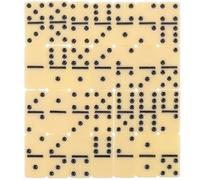 CORHAD Dominoes Board Game Set for Adults and Family - Traditional Double Six Domino Blocks with Storage Box - Indoor Party Game for Group Gatherings and Family Entertainment