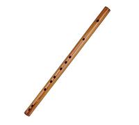 CORHAD E Key Wooden Piccolo Flute Velvet Bag, Entry-level Vertical Bamboo Musical Instrument, Practical Small Woodwind for Beginner Musicians