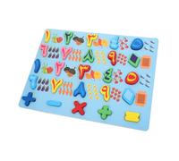 CORHAD Educational Arabic Puzzle for Preschool Medium Blue Matching for Cognitive Development Hand-eye Coordination and Logical Thinking Training