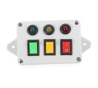 CORHAD Educational Busy Board with Three Light Switches Color Matching Sensory for Fine Motor Skills Development DIY Activity for Preschool Boys