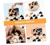 CORHAD Educational Ming Lock Puzzle for Adults Brain Teaser Game for Stress Relief Enhances Hand-eye Coordination Logic Thinking and Dexterity Development Intelligence Plaything