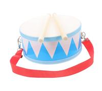 CORHAD Educational Snare Drum Wooden Double Sided Percussion Instrument for Carry Strap Safe Lightweight Drum for Developing Musical Talent and Coordination