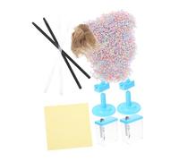 CORHAD Electrostatic Induction Tools Physics Experiment Kit for Science Education Set with Plastic Stick for Friction Electrification Materials for Interactive Learning and Random Color
