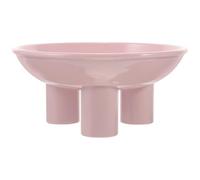 CORHAD Elevated Cat Bowl with Raised Height Design and Stable Base Ergonomic Plastic Pet Food Bowl for Cats and Puppies