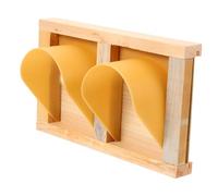 CORHAD European Style Wooden Pigeon Loft Door with Plastic Frame Entrance Gate for Racing Pigeons Easy No-tool Installation Elegant Bird Cage Accessory for Breeding Supplies