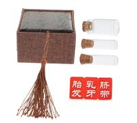 CORHAD Fetal Hair Saver Tooth Keepsake Box Trinket Organizer for Teeth and Lanugo Hair Storage Childhood Memory Souvenir