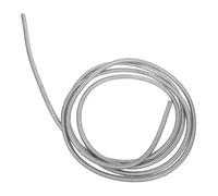 CORHAD Flexible Stainless Steel Cable Wrap Conduit Tube for Wire and Cable Protection, 3 Meter Length Suitable for Commercial Installations and Automotive Applications