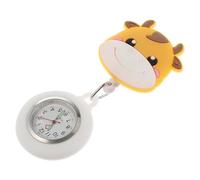 CORHAD Fob Watches for Nurses Featuring a Practical Retractable Buckle Delicate Cartoon Design and Sturdy Quartz and Metal Construction a Portable Nursing Watch