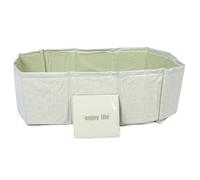 CORHAD Foldable Bathtub for Newborn Space-Saving Indoor Bath Tub Drain Plug Portable Boy Girl Wash Tub Suitable for Years Boys and Girls Soft Bath Support for Bathing