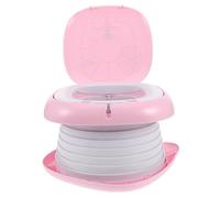 CORHAD Foldable Portable Travel Potty Seat with Handle for Roadside Use Camping and Potty Training Compact Design Leakproof and Space Saving for Boys