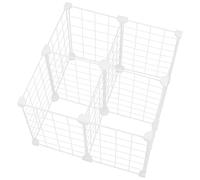 CORHAD Freezer Shelf Organizer Mini Fridge Shelf Divider with Grid Design, Sturdy Iron and Plastic for Coolers and Freezers, Suitable for Restaurants and Ice Cream Shops