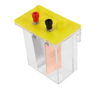 CORHAD Fruit Battery Experiment Kit Physics Science Educational Device for Students with Saltwater Battery Box and Metal Plates Electrical Circuit Learning for Classroom Use