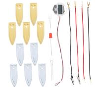 CORHAD Fruit Battery Science Experiment Kit with Potato Lemon Zinc-copper Plates DIY Physics Teaching Materials for Students Educational Learning