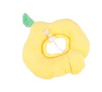 CORHAD Fruit Design Cat Cone Collar Comfortable Collar for Cats After Surgery Breathable Bite Multi Purpose Soft Cone for Wounds Lemon