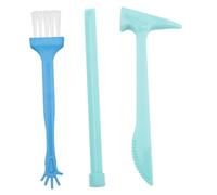 CORHAD Gemstone Archaeological Digging Kit for 3pcs Set with Hammer, Brush, and Educational Excavation for Boys and Stem Science Learning