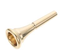 CORHAD Golden Brass French Horn Mouthpiece Accessory Made of Copper Creative Design, Easy to Clean and Produces Smooth Tone, Suitable for Professional and Intermediate Players