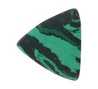 CORHAD Green Emerald Large Triangle Guitar Pick for Folk Guitar and Ukulele, Sturdy Musical Plectrum Accessory for Fingerstyle Playing, Single Piece