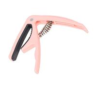 CORHAD Guitar Capo Tuner Metal Abs Easy One-hand Movement Even Pressure Pink for Electric Guitars Folk Music Playing Traditional Songs