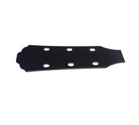 CORHAD Guitar Neck Template Metal Guitar Model Headstock Decal Veneer Steel Material