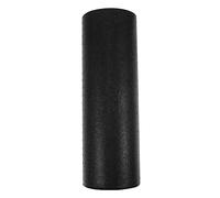 CORHAD Half High Density Yoga Roller Black Smooth Surface Muscle Massage Fitness Balance and Flexibility Training Tool for Deep Tissue Therapy and Posture Correction