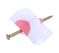 CORHAD Halloween Bloody Nail Through Finger Prank Adjustable Finger Safe Material for Jokes Party Tricks and Scary Illusions